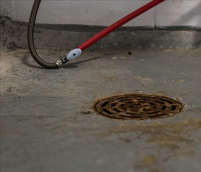 drain in concrete floor